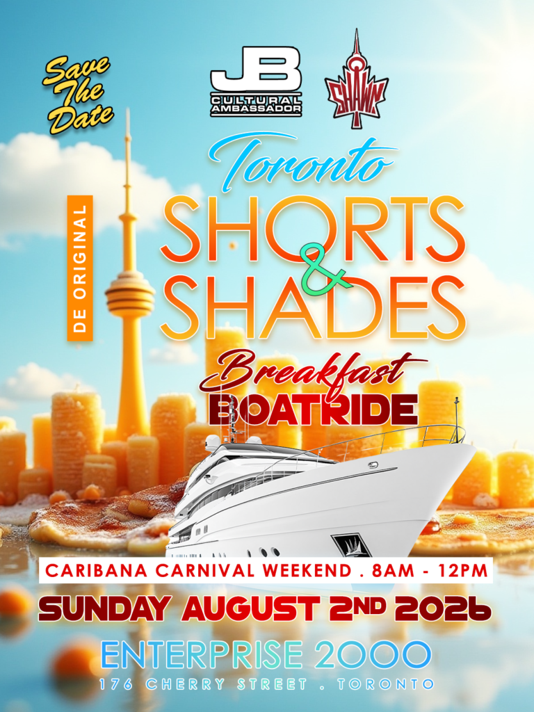 Shorts & Shades Breakfast Boatride event poster