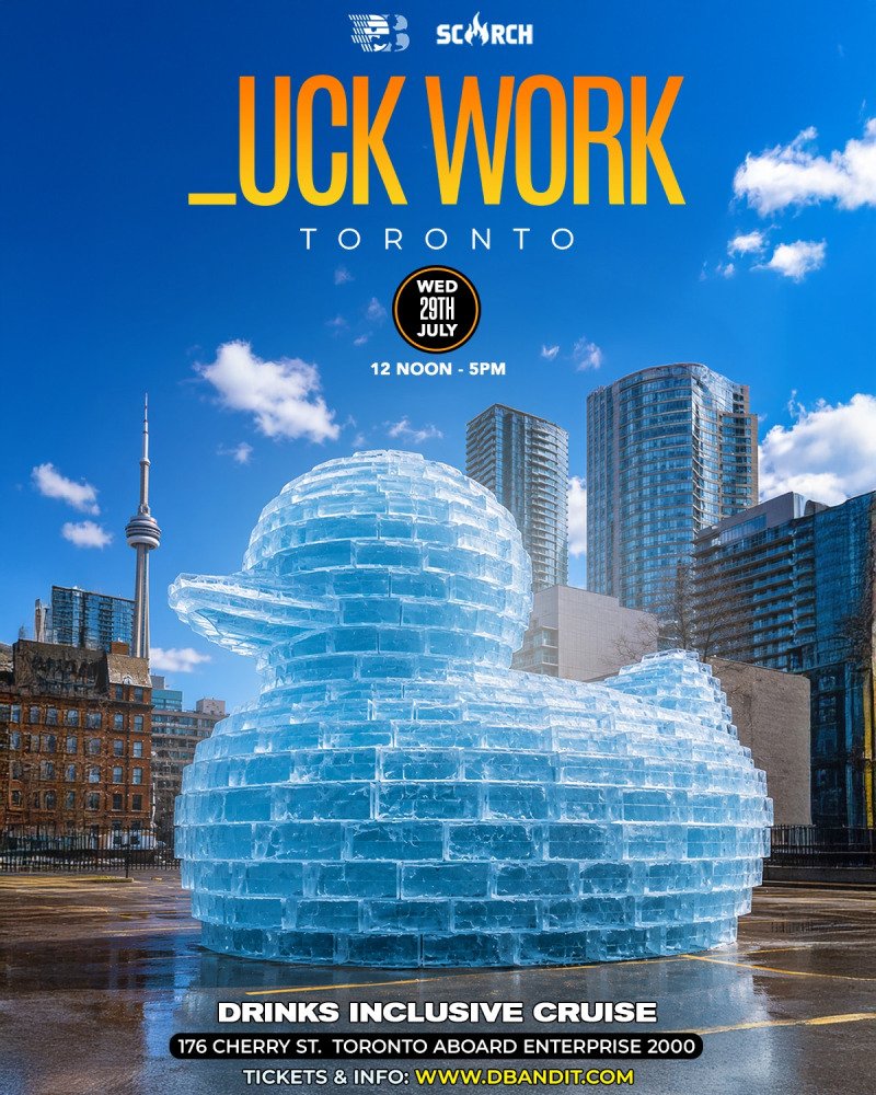 _uck Work event poster