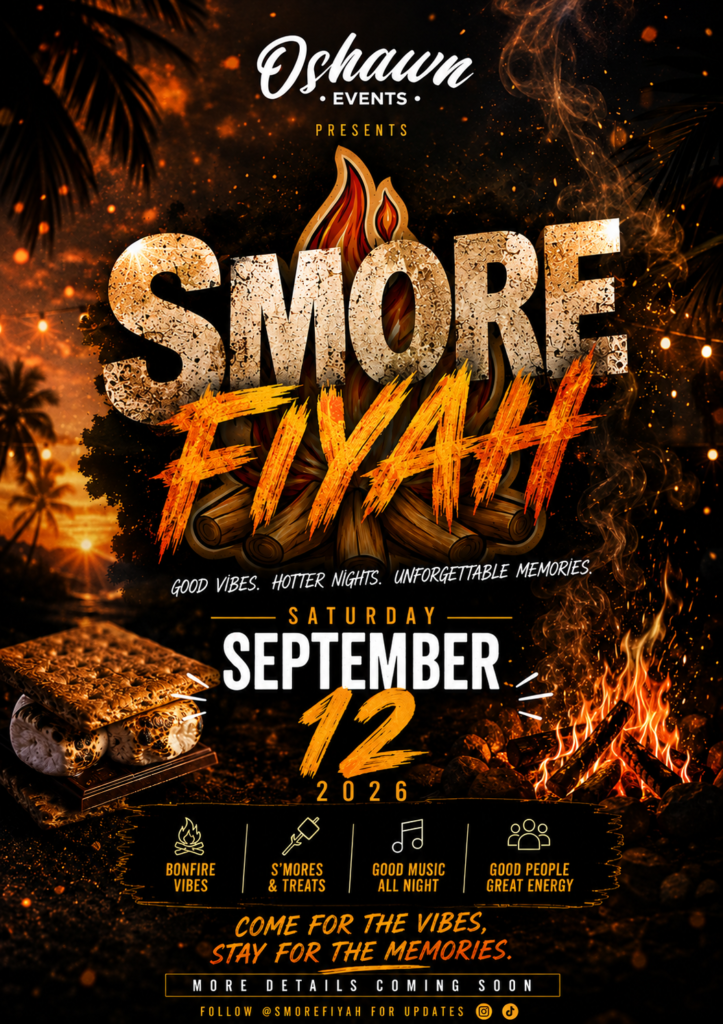 S’MORE FIYAH event poster