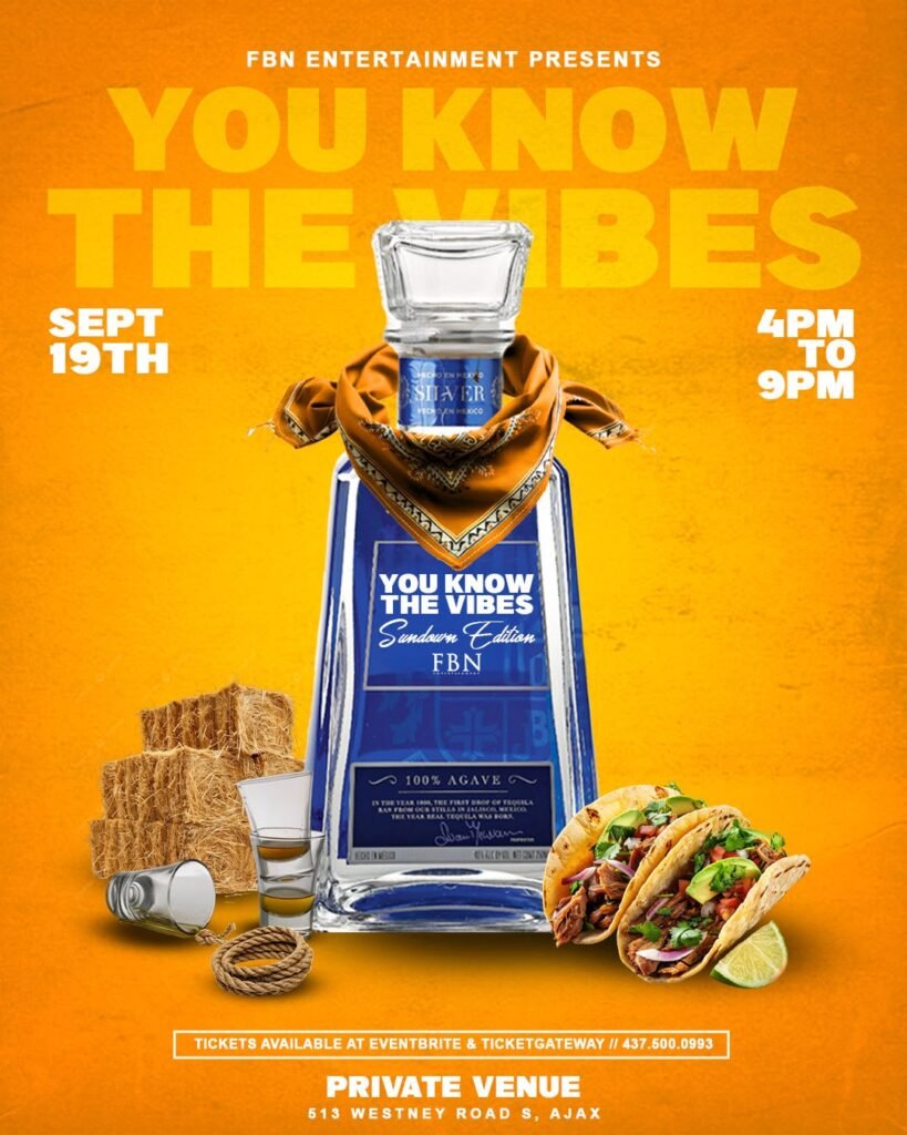 You Know The Vibes event poster